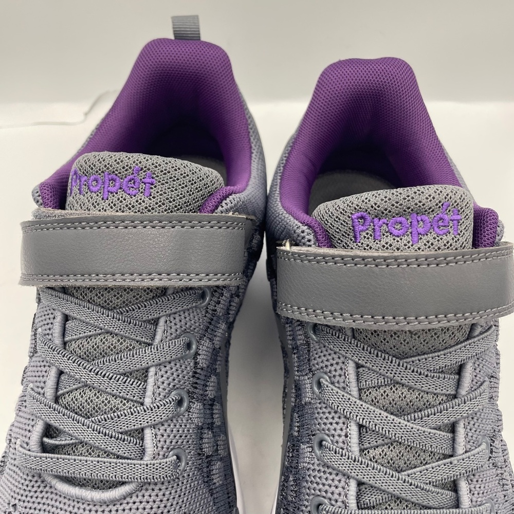 PROPET Axial mesh orthotic lightweight comfy gray sneakers women’s Size 8 1/2 - Picture 12 of 15